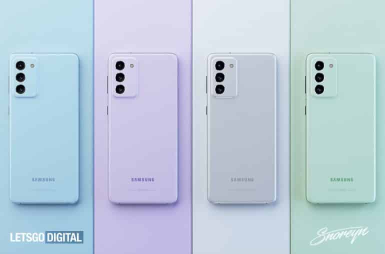 Samsung Galaxy S21 FE Render -1_TechnoSports.co.in
