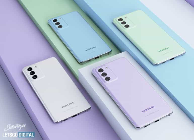 Samsung Galaxy S21 FE Render -4_TechnoSports.co.in