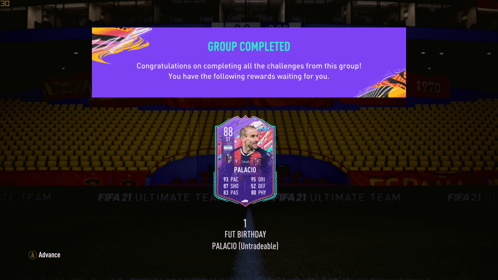 Screenshot 92 FIFA 21: How to do the 88-rated Rodrigo Palacio FUT Birthday SBC card and is it worth doing?