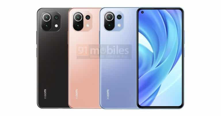 Xiaomi Mi 11 Lite design reveals similarity with the Mi 11
