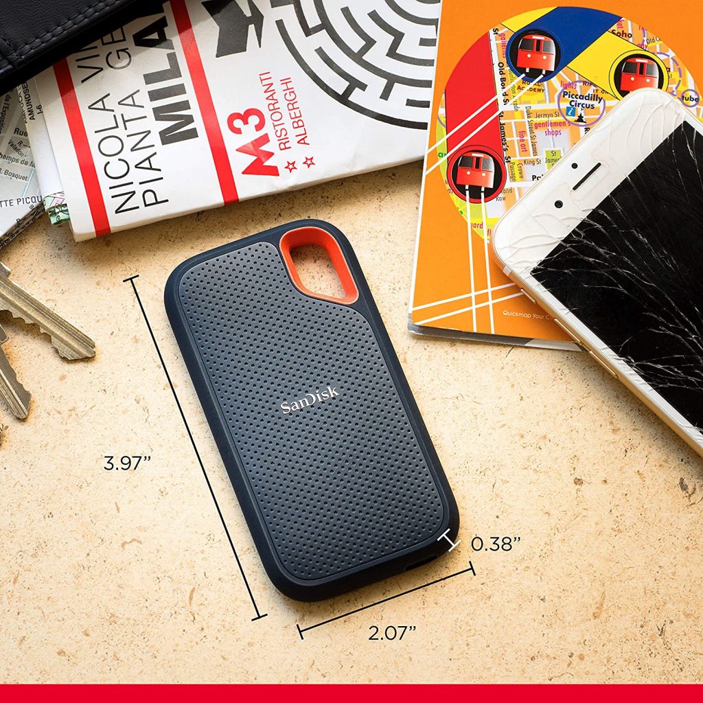 The SanDisk Extreme Ultra-Fast Mobile SSD Pro 4TB variant with up to 2000MB/s speed made available for 6,999 yuan