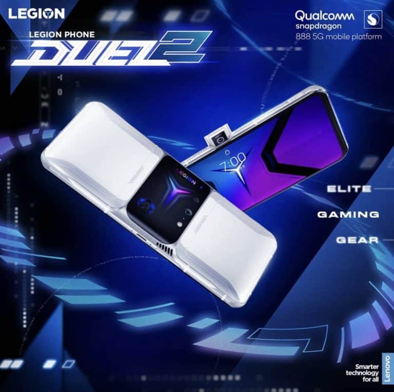 Lenovo Legion Phone Duel 2 launched with Snapdragon 888 and up to 18 GB of RAM in China