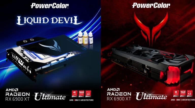 PowerColor’s RED DEVIL ULTIMATE and LIQUID DEVIL ULTIMATE AMD Radeon RX 6900 XT custom graphics are here!