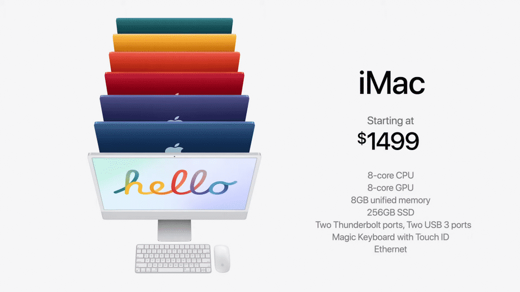 Apple launches new 24-inch iMac with the new M1 chip, starts at ₹ 1,19,900