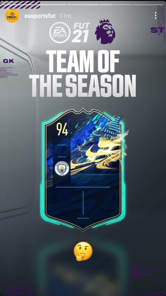 Screenshot 20210429 151647 FIFA 21 - TOTS: Biggest Leak of the upcoming Premier League Team Of The Season