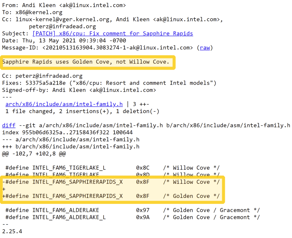Intel confirms the use of Golden Cover Architecture in Sapphire Rapids X_TechnoSports.co.in