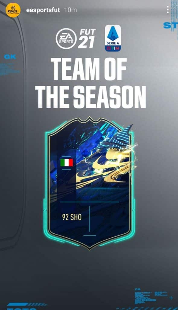 Screenshot 20210521 025617 FIFA 21 – TOTS: Biggest Leak of the upcoming Serie A Team Of The Season