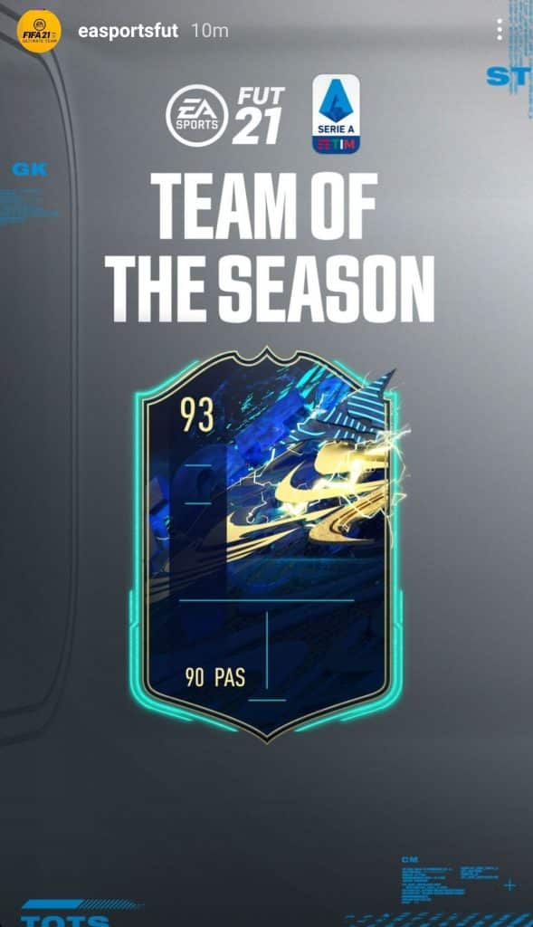 Screenshot 20210521 025631 FIFA 21 – TOTS: Biggest Leak of the upcoming Serie A Team Of The Season