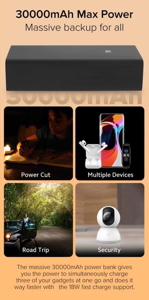 image 53 Mi Power Bank Boost Pro 3,000mAh (18W) launching in India on May 21
