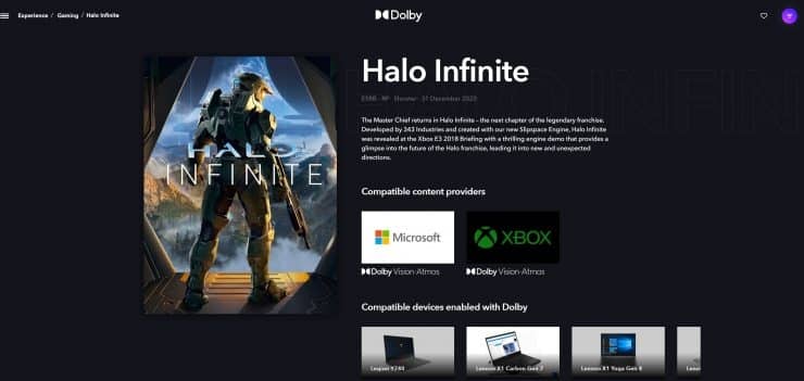 Hola Infinite on Dolby Website_TechnoSports.co.in