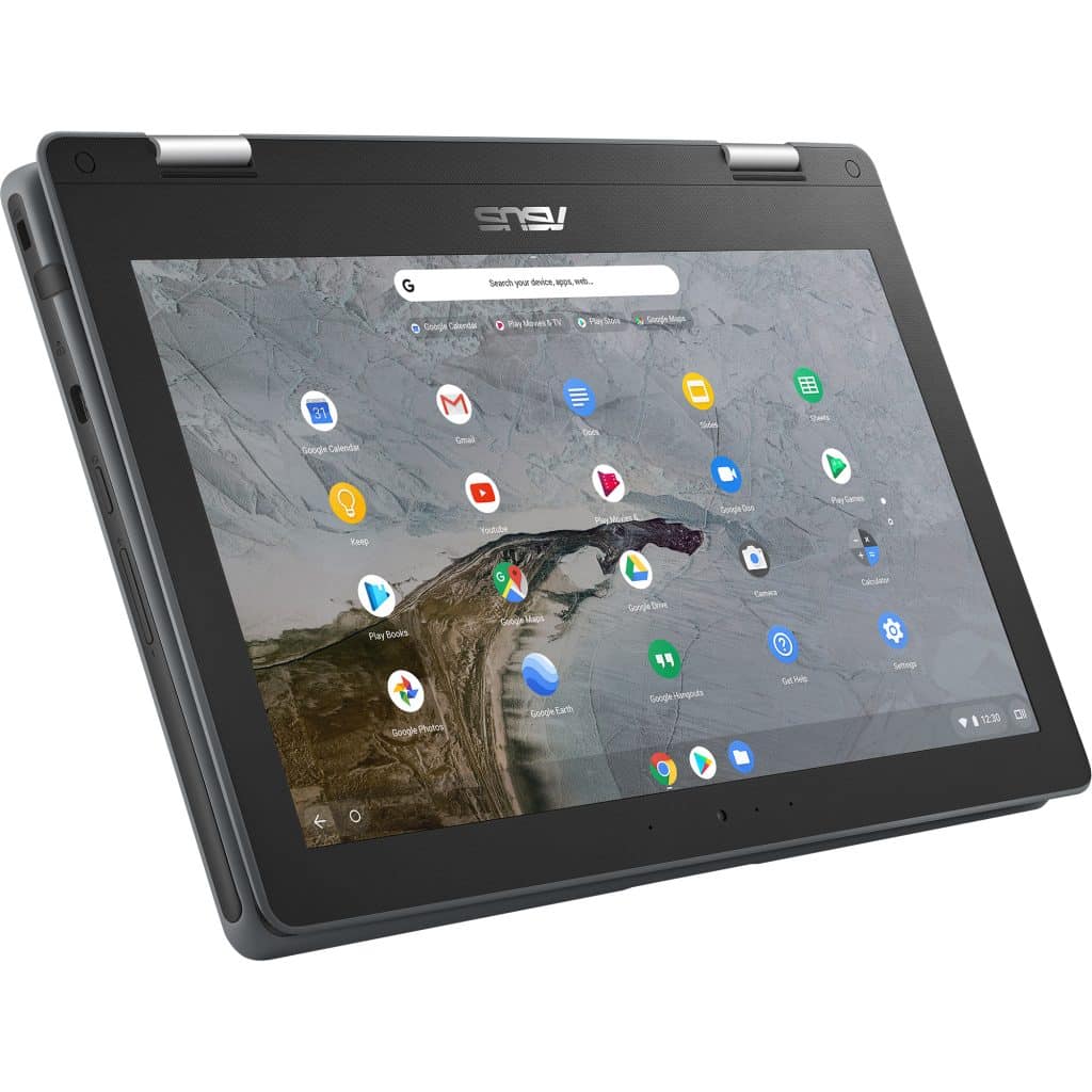 ASUS Chromebook Flip C214 Product photo 1A Dark Grey 25 Non touch screen Non stylus All you have to know about the new ASUS Chromebook C223, Flip C214, C423 and C523 laptops