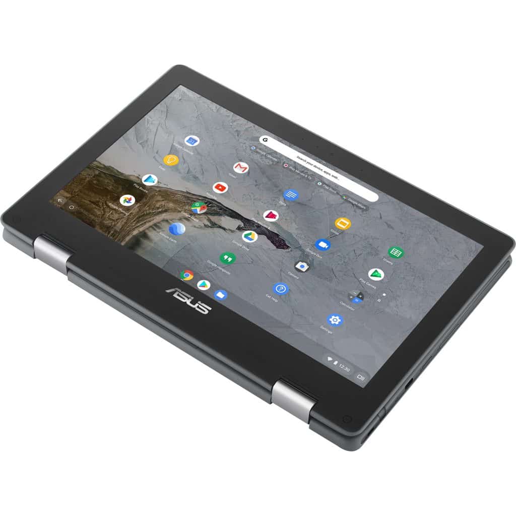 ASUS Chromebook Flip C214 Product photo 1A Dark Grey 27 Non touch screen Non stylus All you have to know about the new ASUS Chromebook C223, Flip C214, C423 and C523 laptops