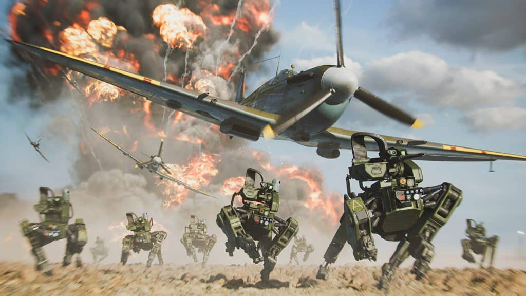 battlefield 2042 portal 1 spitfires and dogs The Battlefield Portal features various Maps from 1942 Battlefield, Battlefield 3, and Battlefield Bad Company 2
