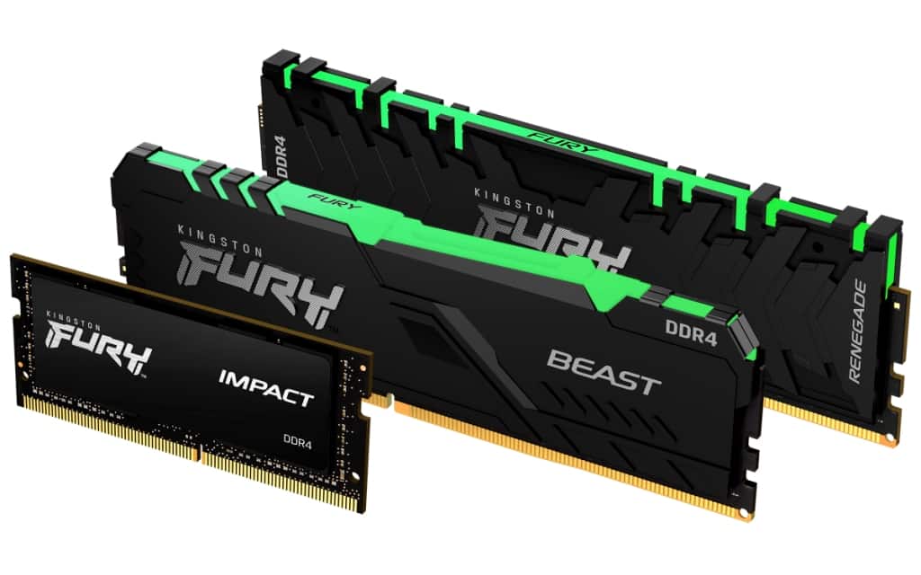 Kingston launches new FURY RAM Lineup to start gaming revolution in India, starts at ₹3,300