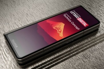 Fujifilm foldable smartphone looks like Galaxy Fold 3