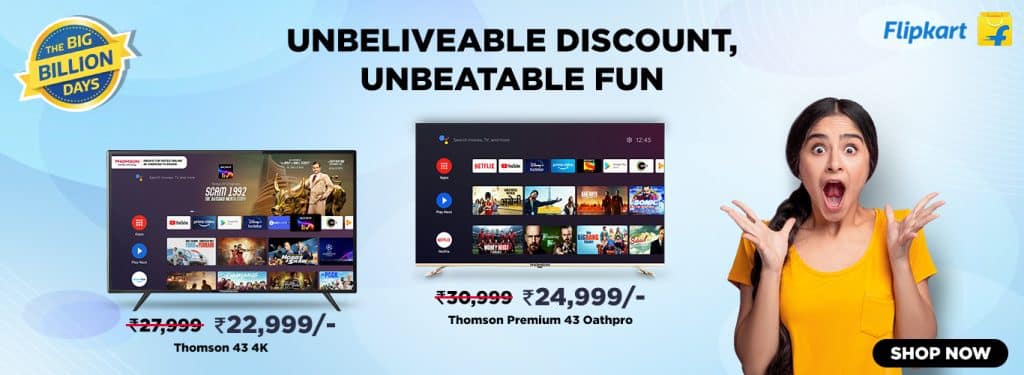THOMSON TV offers Never before the seen price of 10,999 for its best selling 32PATH0011 