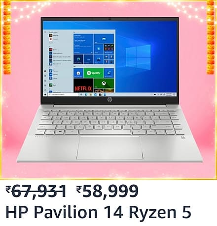 Best deals on everyday use laptops on Amazon Great Indian Festival Sale