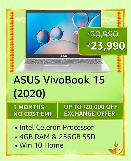 Best deals on laptops on Amazon Great Indian Festival