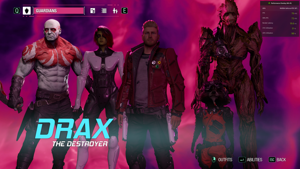 Marvel's Guardian of the Galaxy