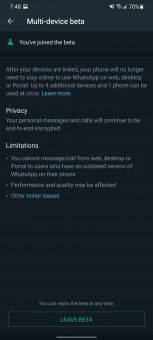 WhatsApp users will no longer require their smartphones to be online for using WhatsApp Web