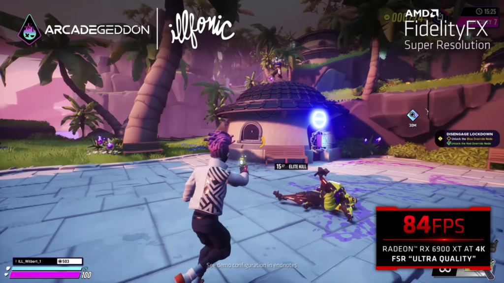 AMD FSR Games ARCADEGEDDON 1480x833 1 AMD shows off the list of 70 AAA games that will be supporting its FSR technology