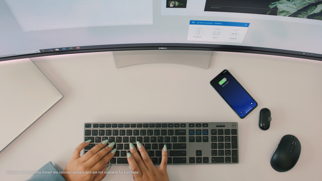 Here are some of Dell's unique Concepts for Seamless Work Experiences