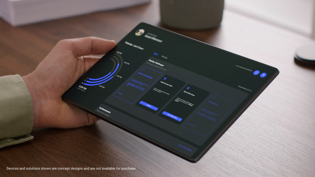 Here are some of Dell's unique Concepts for Seamless Work Experiences