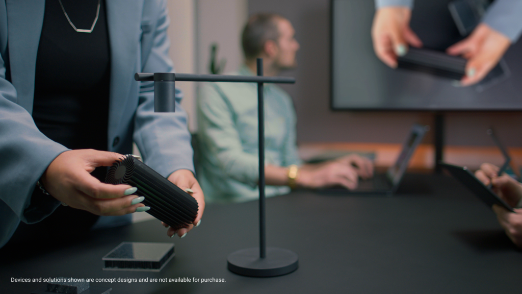MAIN IMAGE Concept Pari image 1 in use embargoed until Dec 15 Here are some of Dell's unique Concepts for Seamless Work Experiences