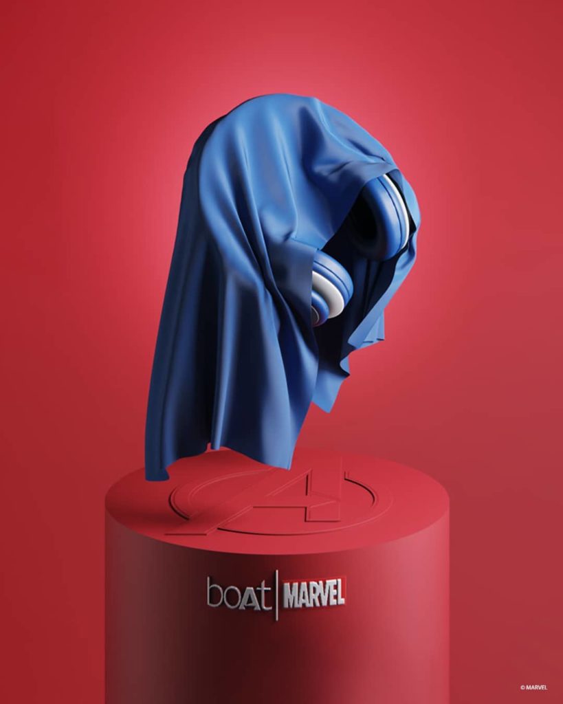 boAtXMarvel - Captain America_TechnoSports.co.in