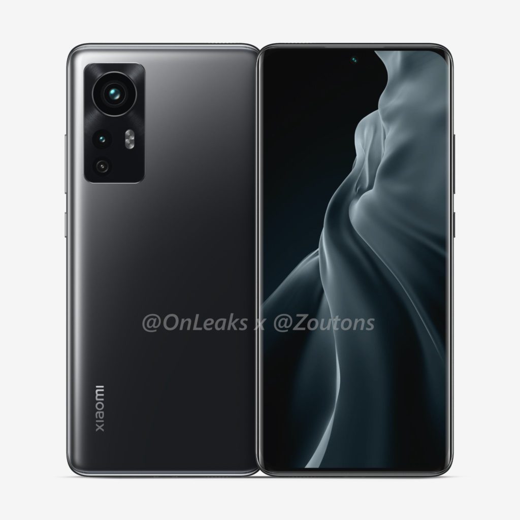 image 44 Xiaomi 12 renders and detailed specs surface
