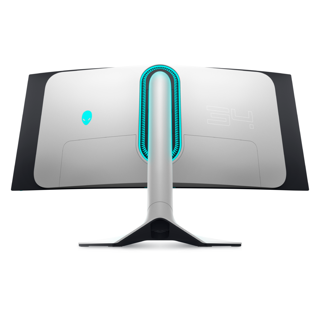 The Alienware 34 Curved QD-OLED is the world’s first Quantum Dot OLED gaming monitor