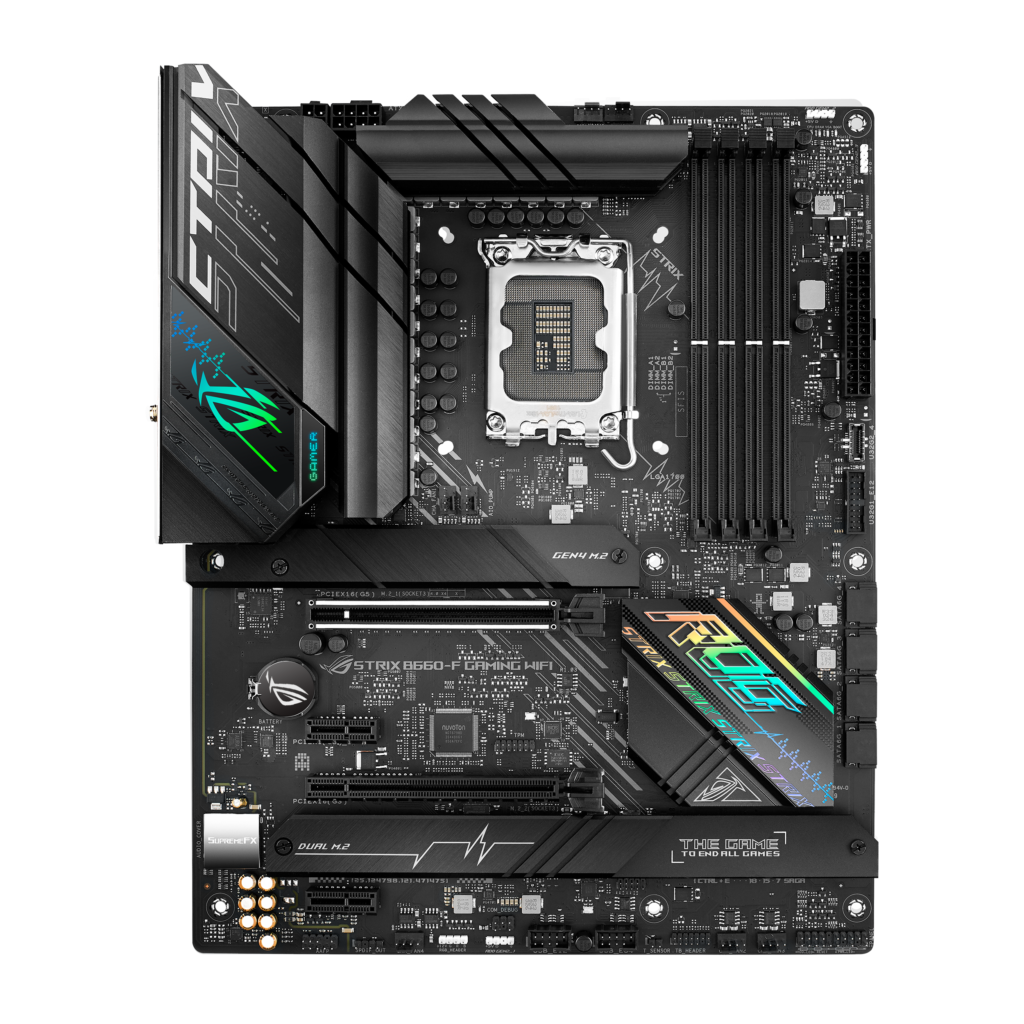 B660 F 01 ASUS announces new Intel Z690, H670, B660 and H610 Motherboards