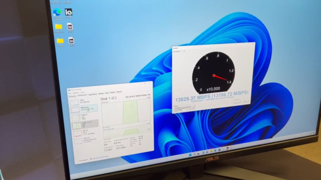 Intel Alder Lake Gen 5.0 Samsung PM1743 SSD Performance vs Gen 4 SSD 5 1480x833 1 Intel showcases the compatibility between its Core i9-12900K Alder Lake processor with Samsung's PM1743 PCIe 5.0 x4 SSD