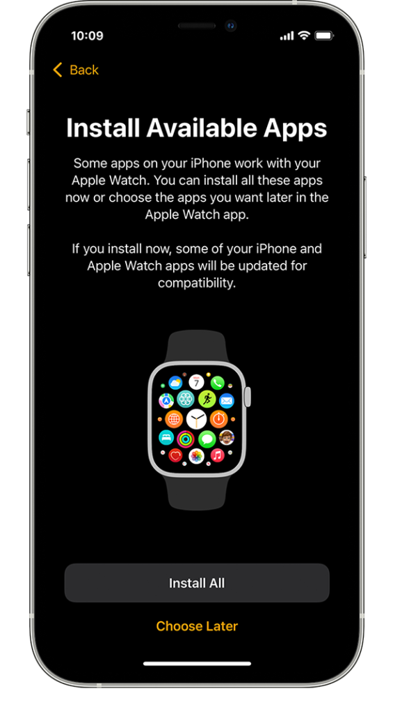 watchos8 ios15 iphone12 pro setup install available apps The Apple Watch's Top 10 most useful apps to use