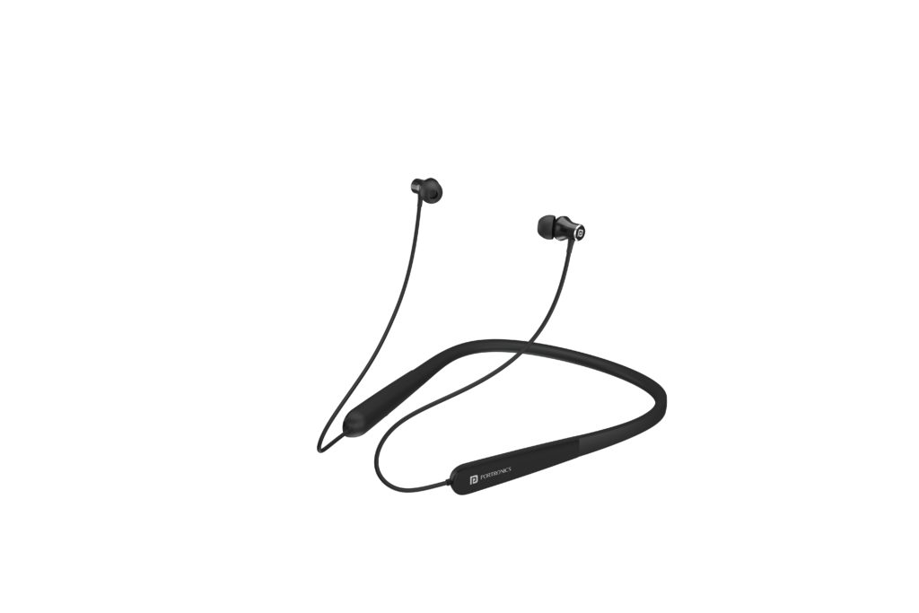 Portronics - Harmonic X1 Black_TechnoSports.co.in