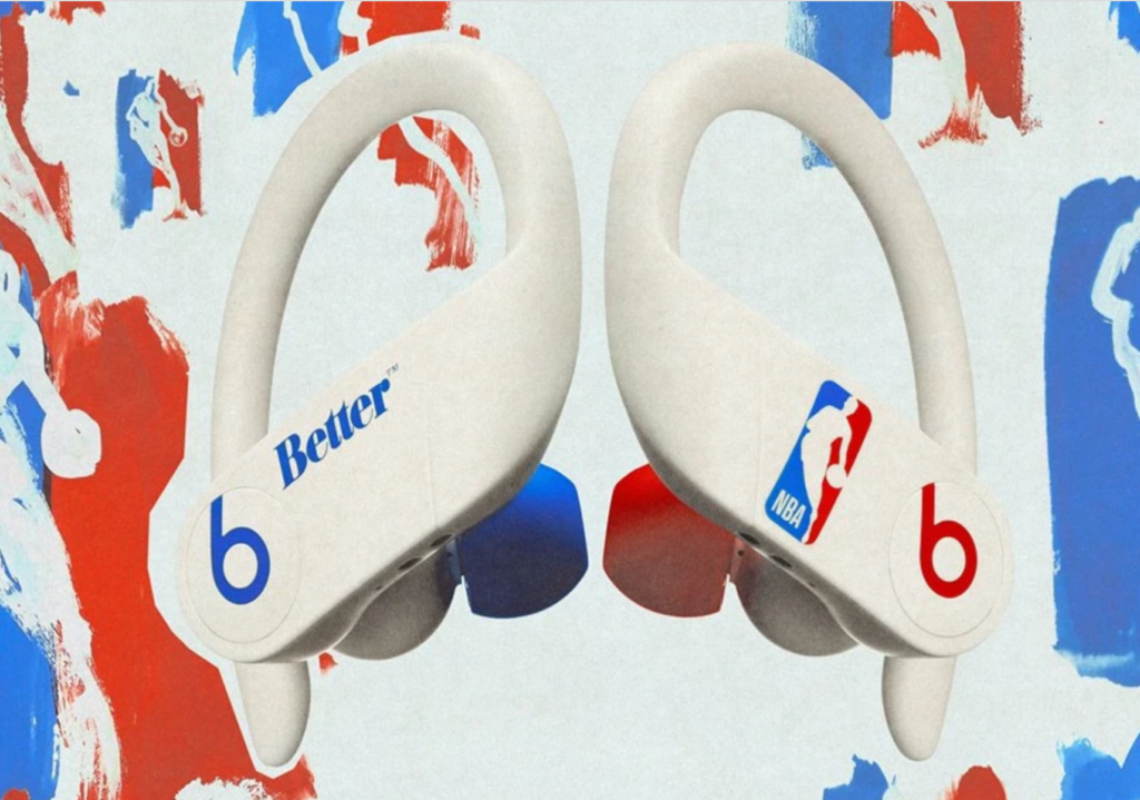 apple powerbeats pro nba75 1024x719 1 Apple unveils the Powerbeats Pro NBA75 Ivory earbuds limited edition