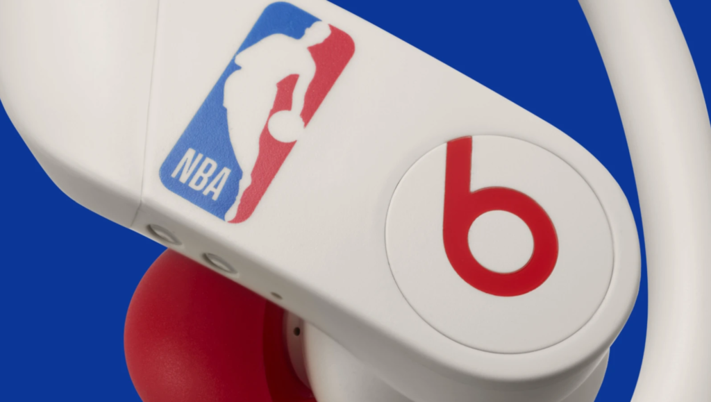 apple powerbeats pro nba75 2 1024x579 1 Apple unveils the Powerbeats Pro NBA75 Ivory earbuds limited edition