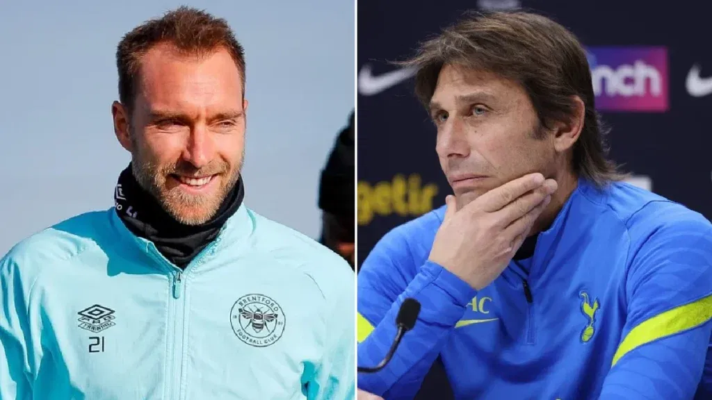 christian eriksen and antonio conte Antonio Conte reveals that he wants Christian Eriksen to return to Tottenham Hotspur