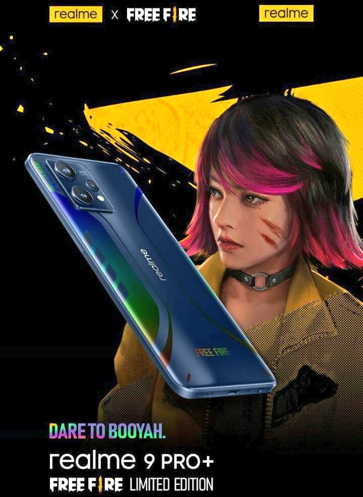 image 4 Realme 9 Pro+ Free Fire Edition launching on 12th April in Thailand
