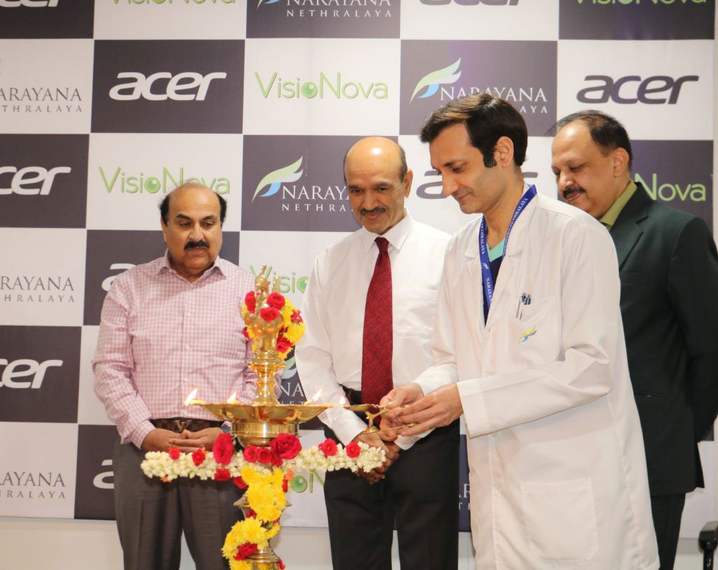 Narayana Nethralaya and Acer India Team up to build India's first PC & tablet-based software therapy for children suffering from Cortical Visual Impairment