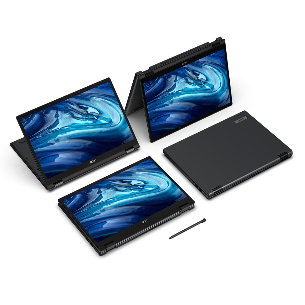 Acer Refreshes TravelMate P4, TravelMate Spin P4 and TravelMate P2 Series Business Laptops