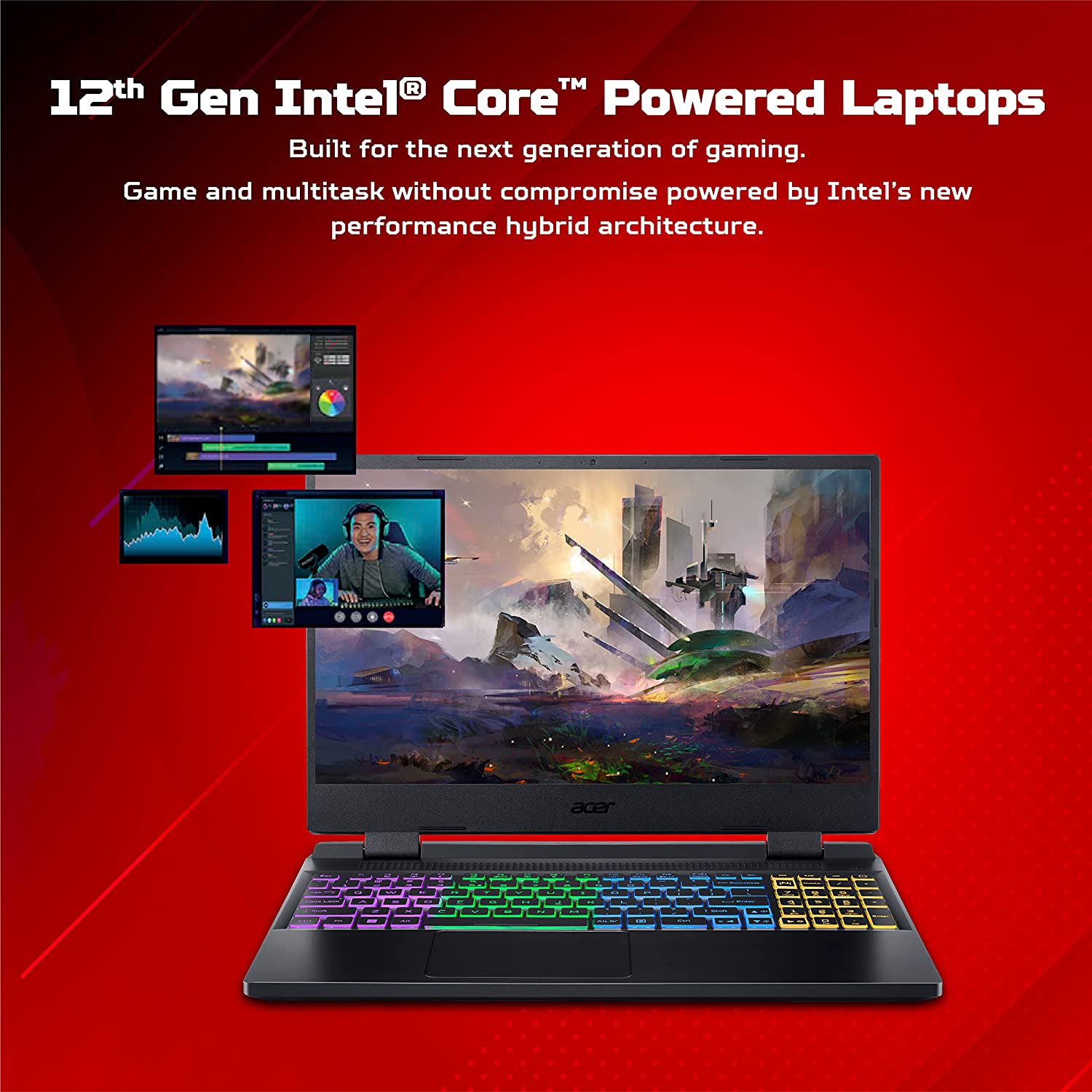 Deal: New Acer Nitro 5 with Core i7-12700H & RTX 3050Ti available for ₹1,04,990