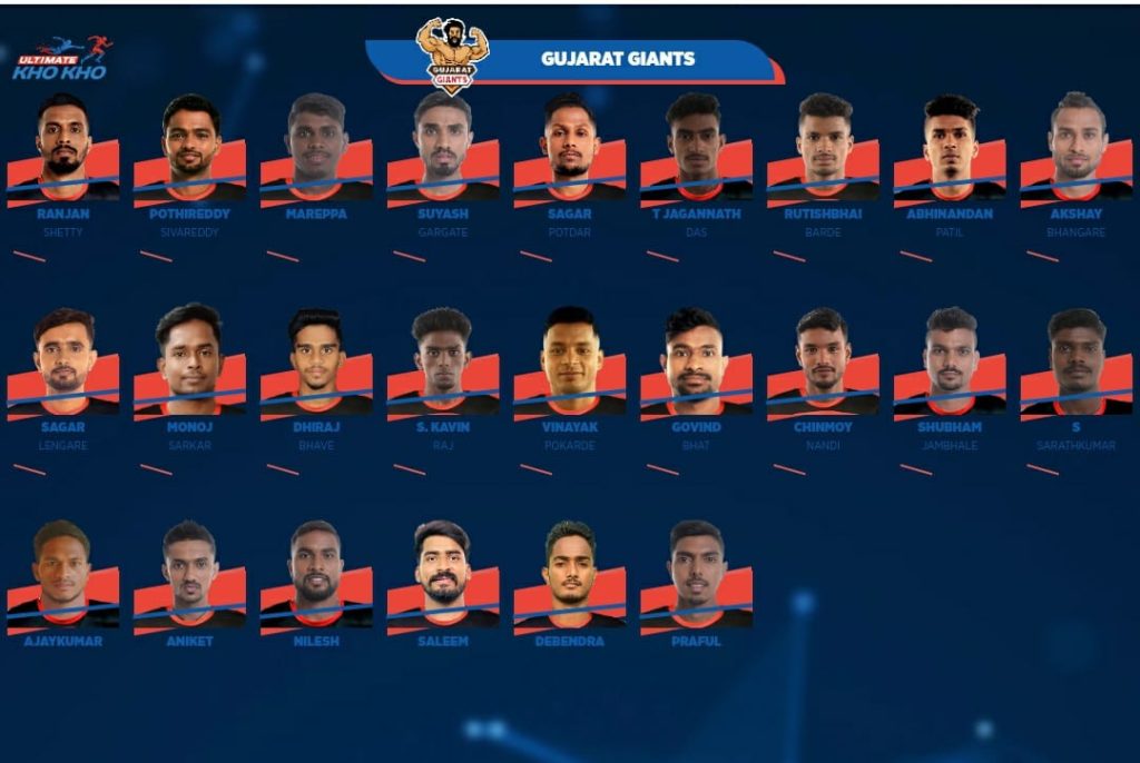 143 players picked in the Ultimate Kho Kho Season 1 players draft