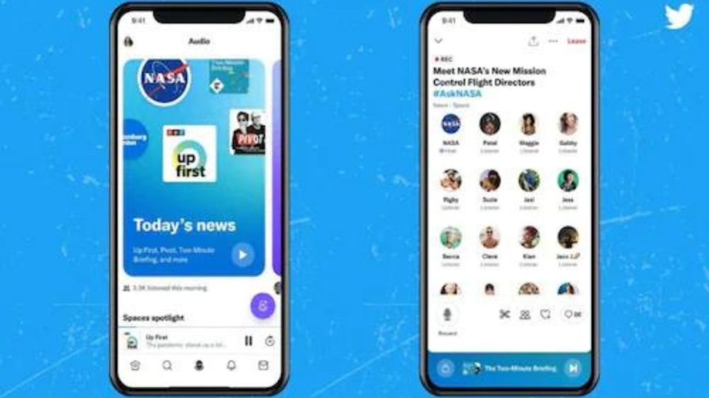 Podcasts on Twitter are released in New Spaces Design
