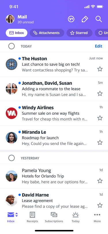 image 198 The New Yahoo Mail App with First-of-Its-Kind Features Rolls Out on Android and iOS