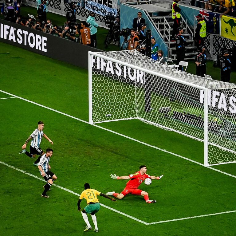 Argentina 2-1 Australia: Messi scores in 1000th game alongside Alvarez to seal QF spot