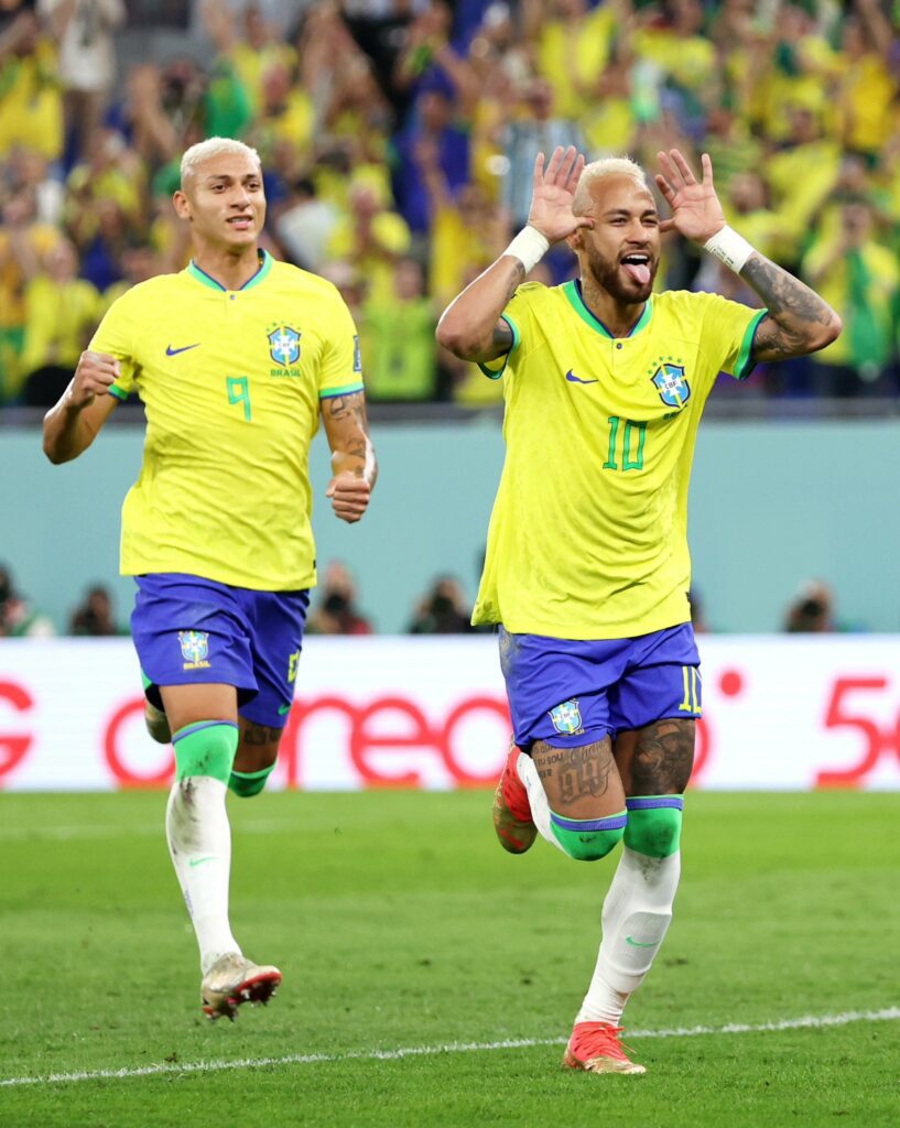 Neymar Richarlison Brazil World Cup