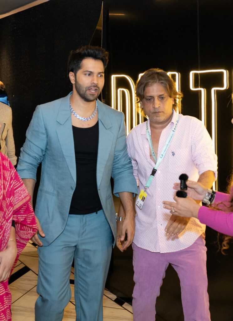 Varun Dhavan in Deltin Lounge at 53rd IFFI 2022 53rd IFFI 2022 in goa a sneak peak at star-studded moments from the ‘deltin life lounge’