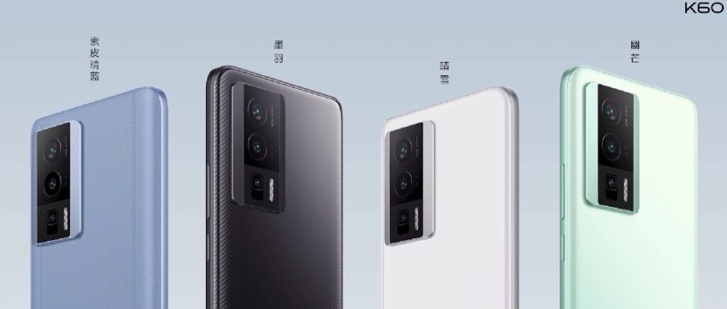 Redmi K60E with 120Hz 2K screen, Dimensity 8200 launched