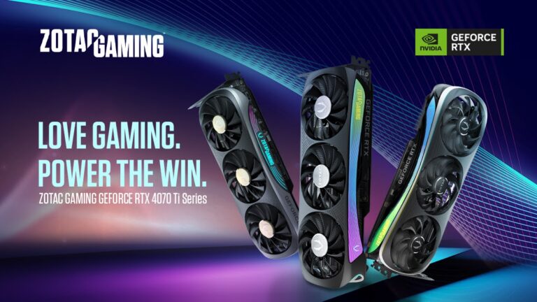 ZOTAC GAMING launches new GeForce RTX® 4070 Ti Series GPUs, starting at ₹84,990